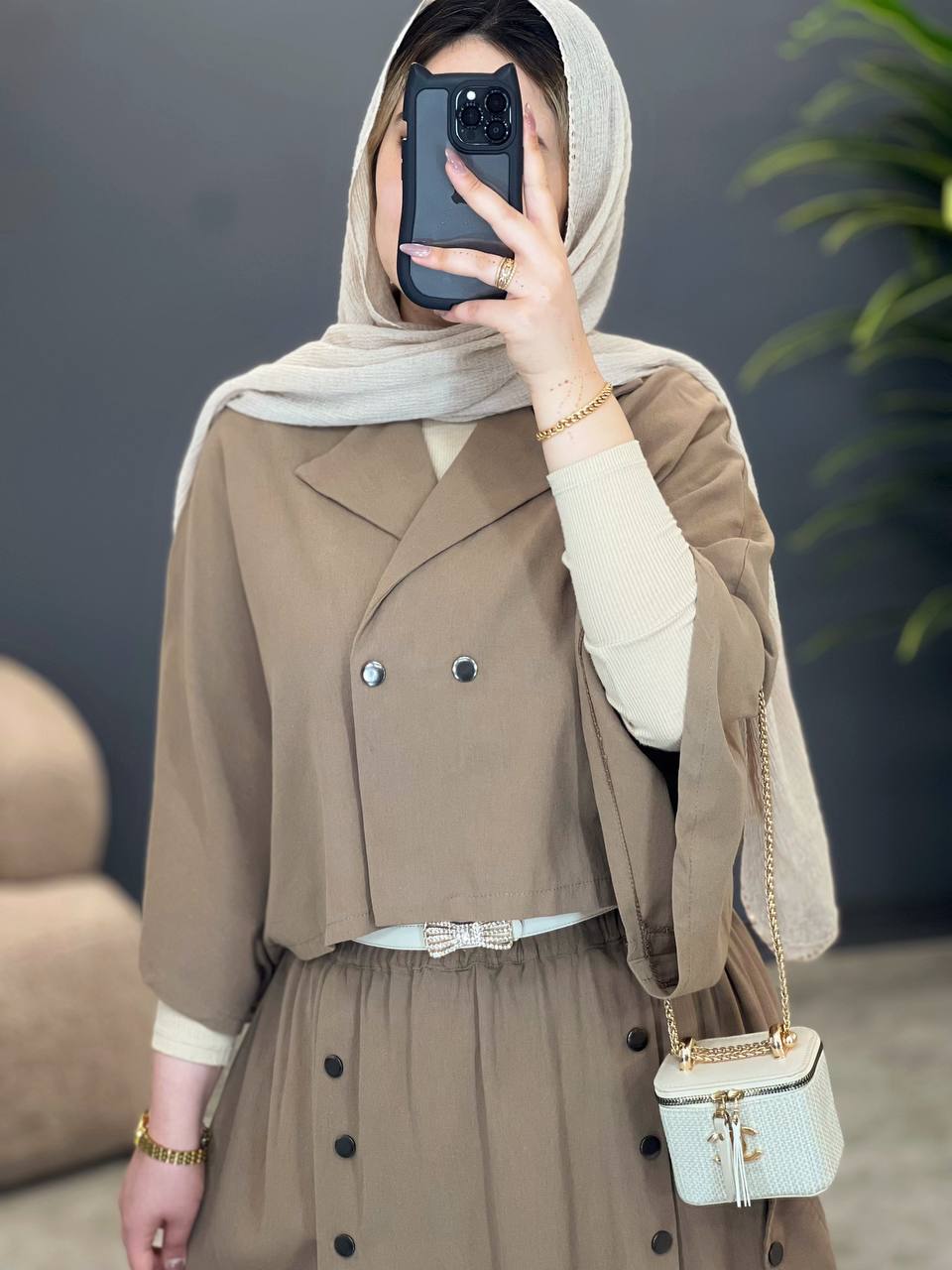 1640- کت و دامن شیلا