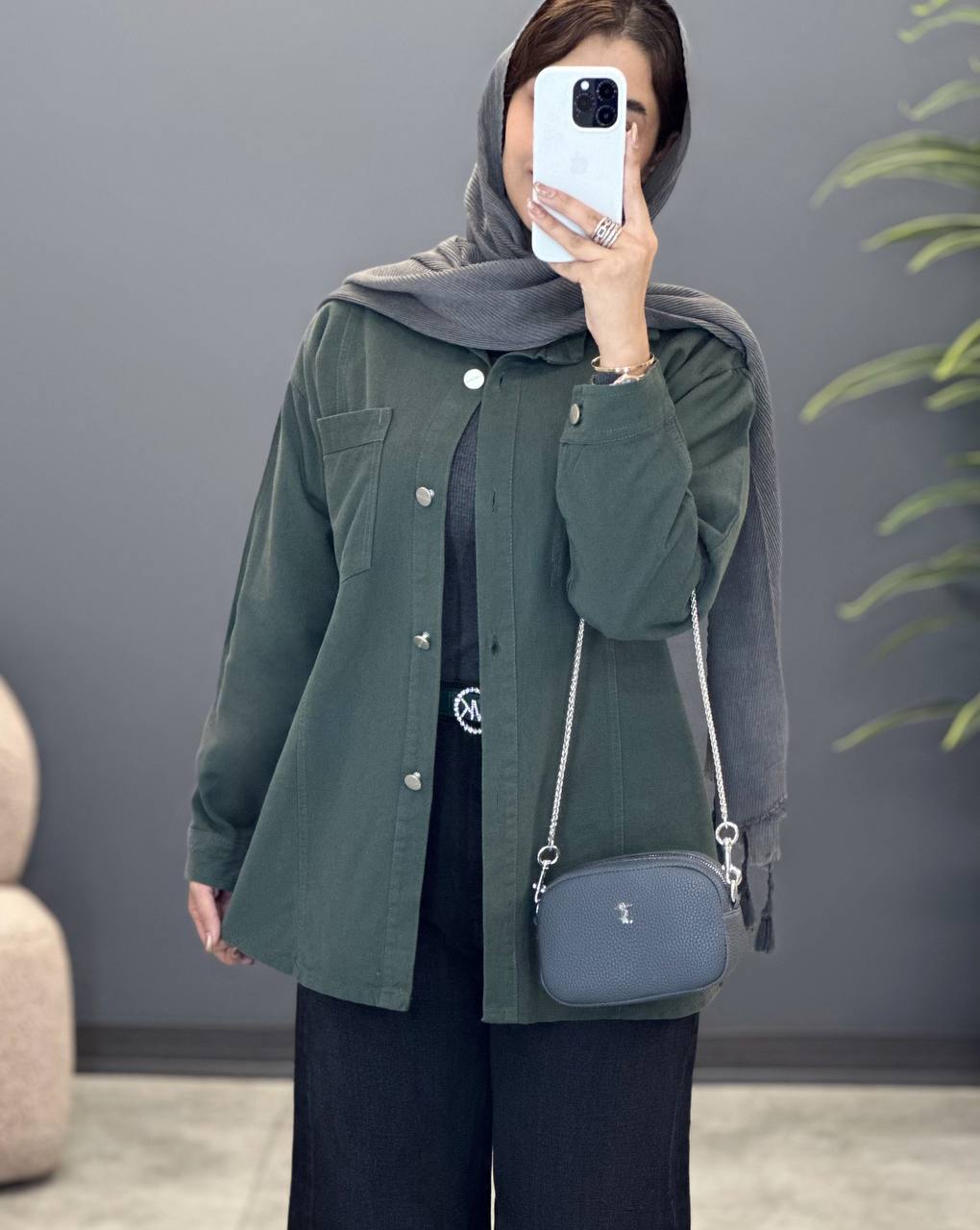 1639- مانتو کتان ملیسا