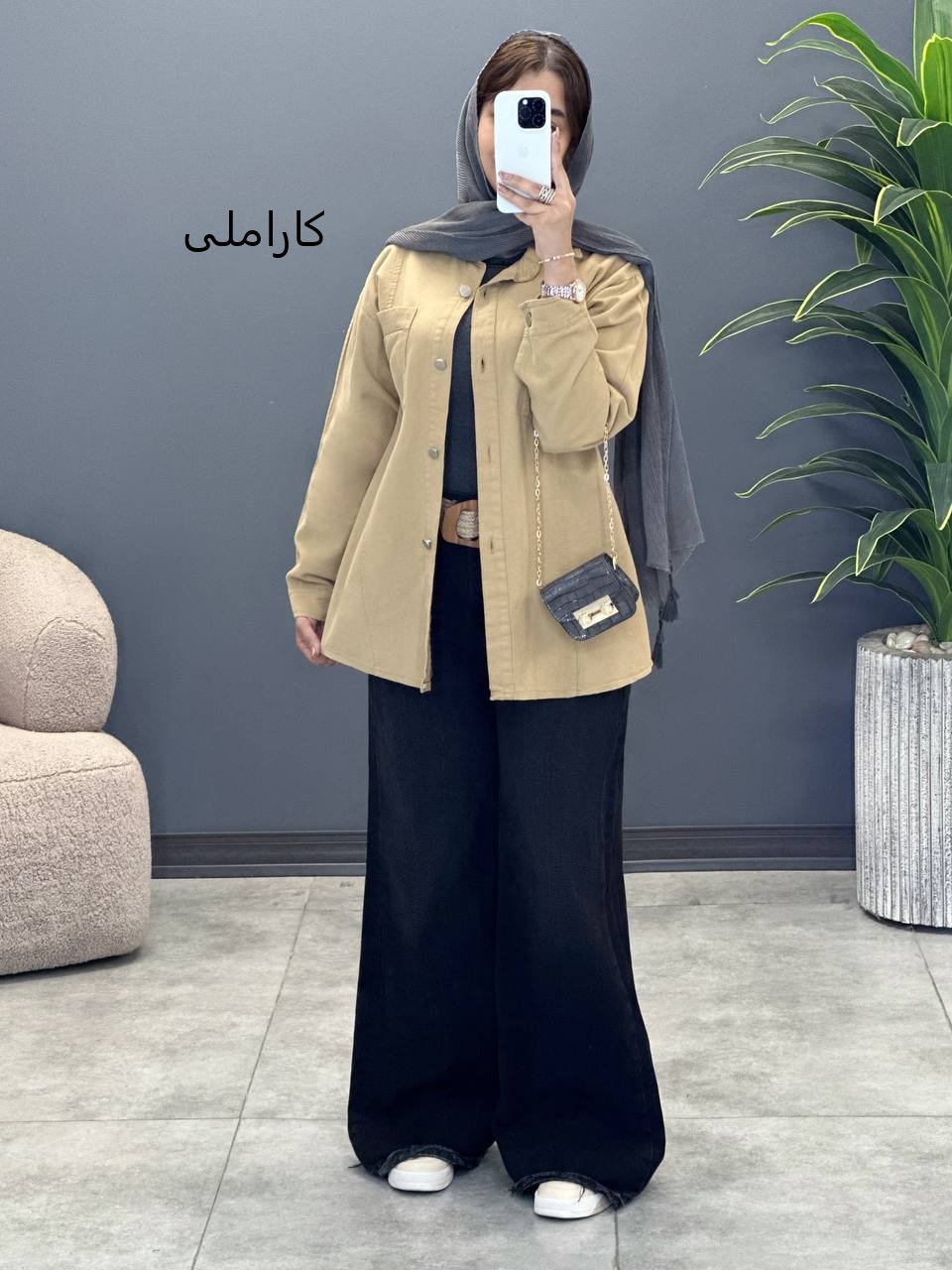 1639- مانتو کتان ملیسا