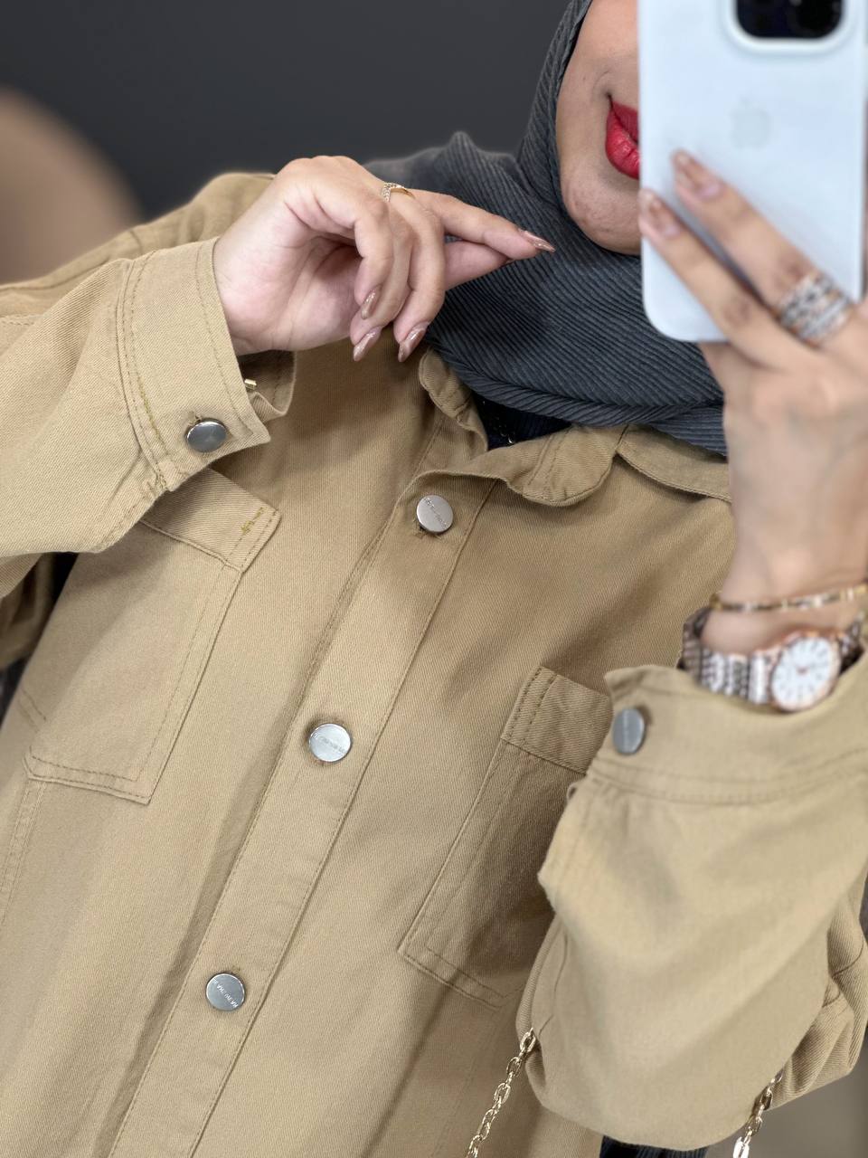 1639- مانتو کتان ملیسا