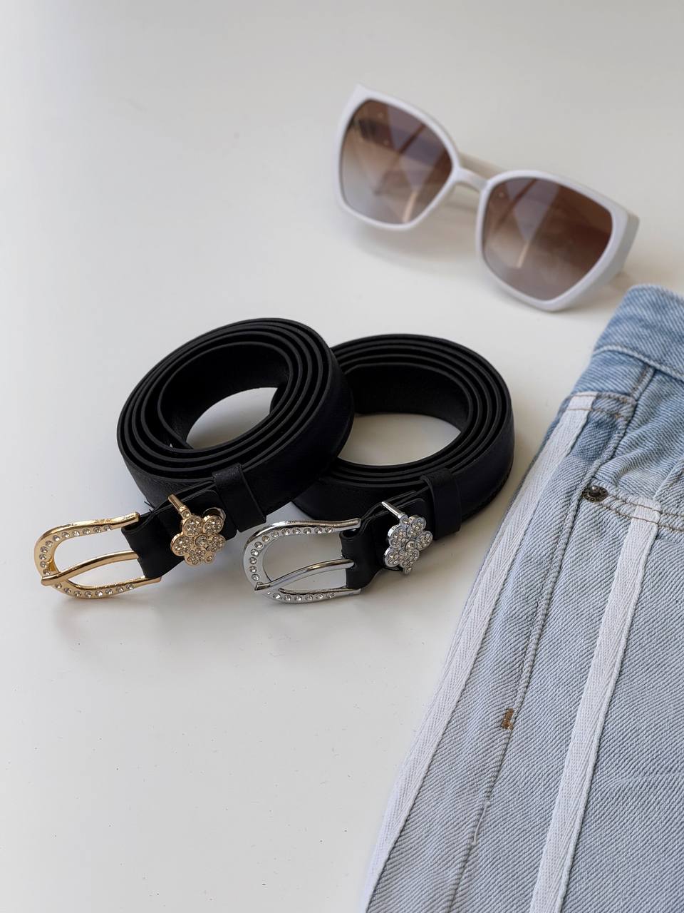 1643- کمربند پلاک نگین دار