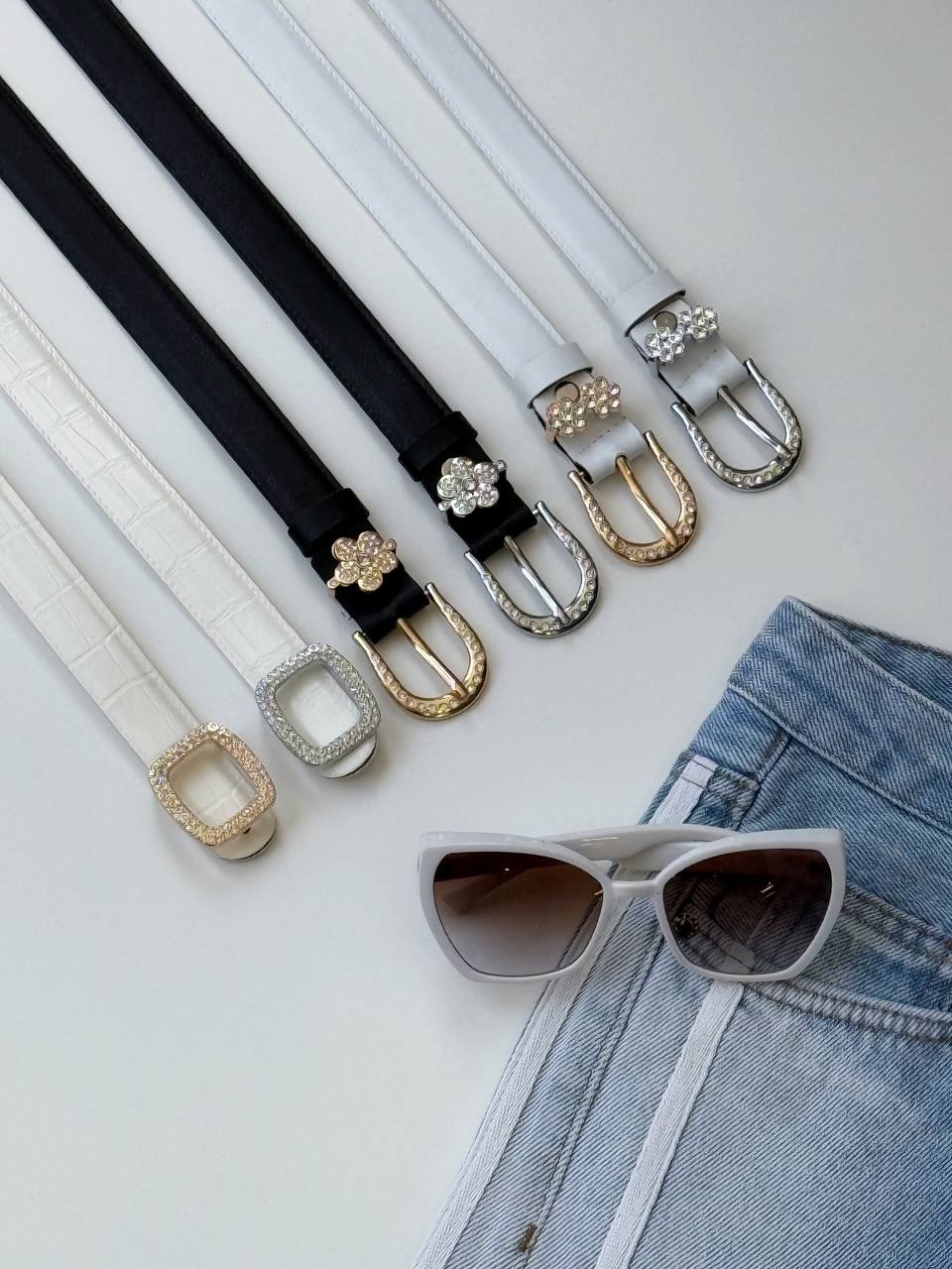 1643- کمربند پلاک نگین دار