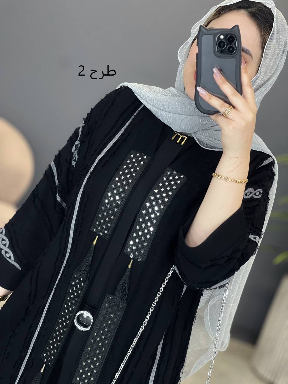 1645-مانتو حریر ژاکارد