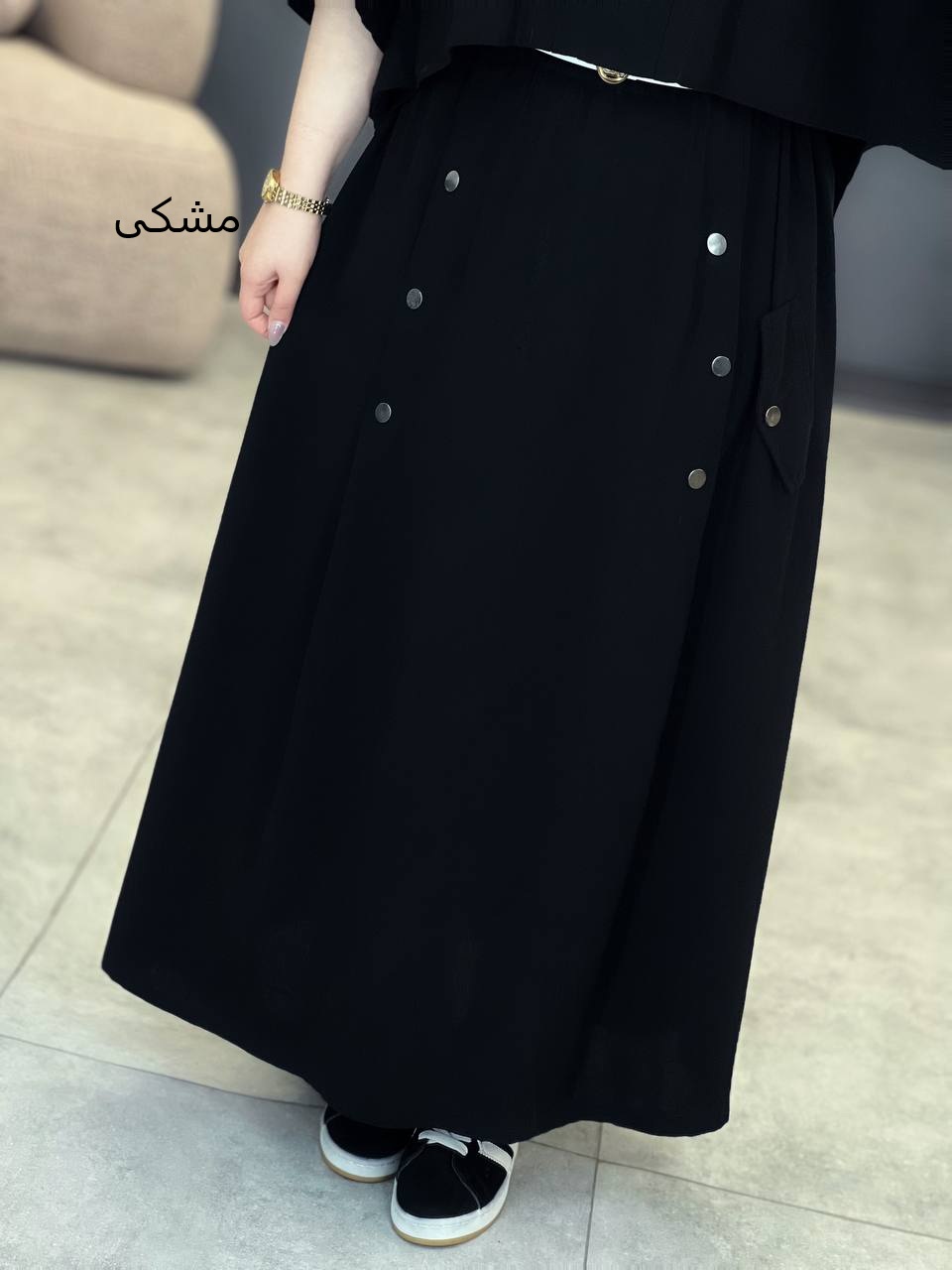 1647- شومیز و دامن صدف