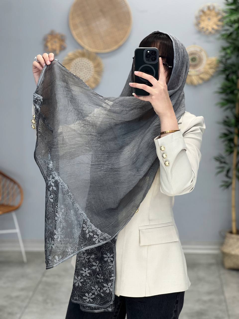 1658- شال وارداتی آمیس