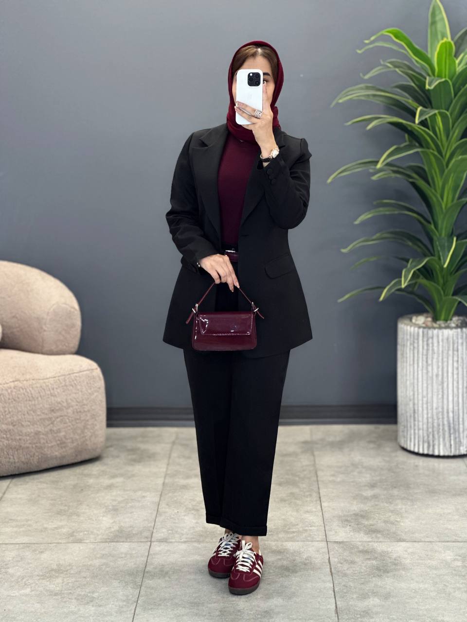 1664- کت و شلوار مهرسا