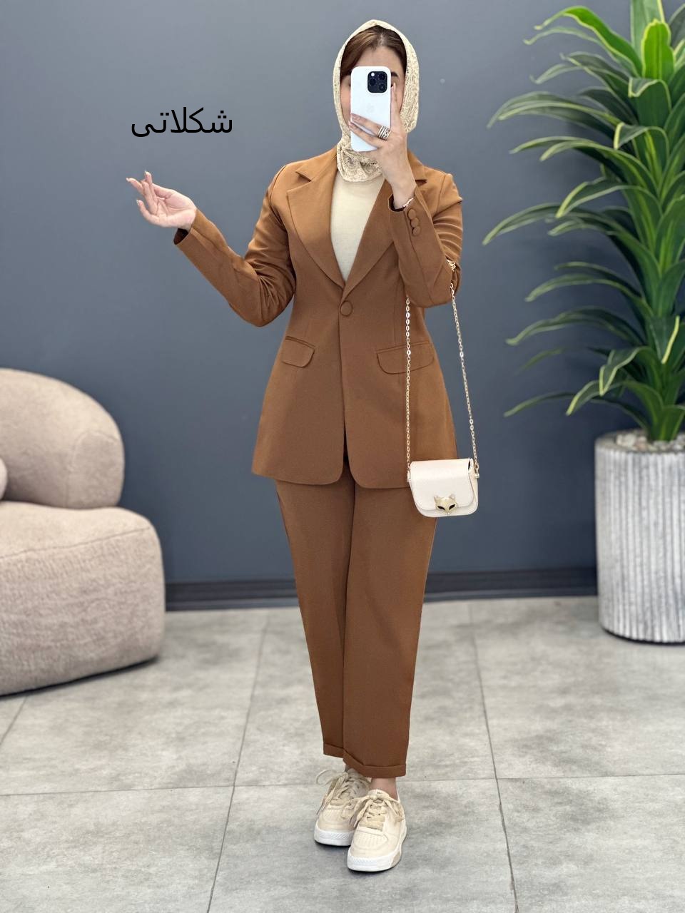 1664- کت و شلوار مهرسا