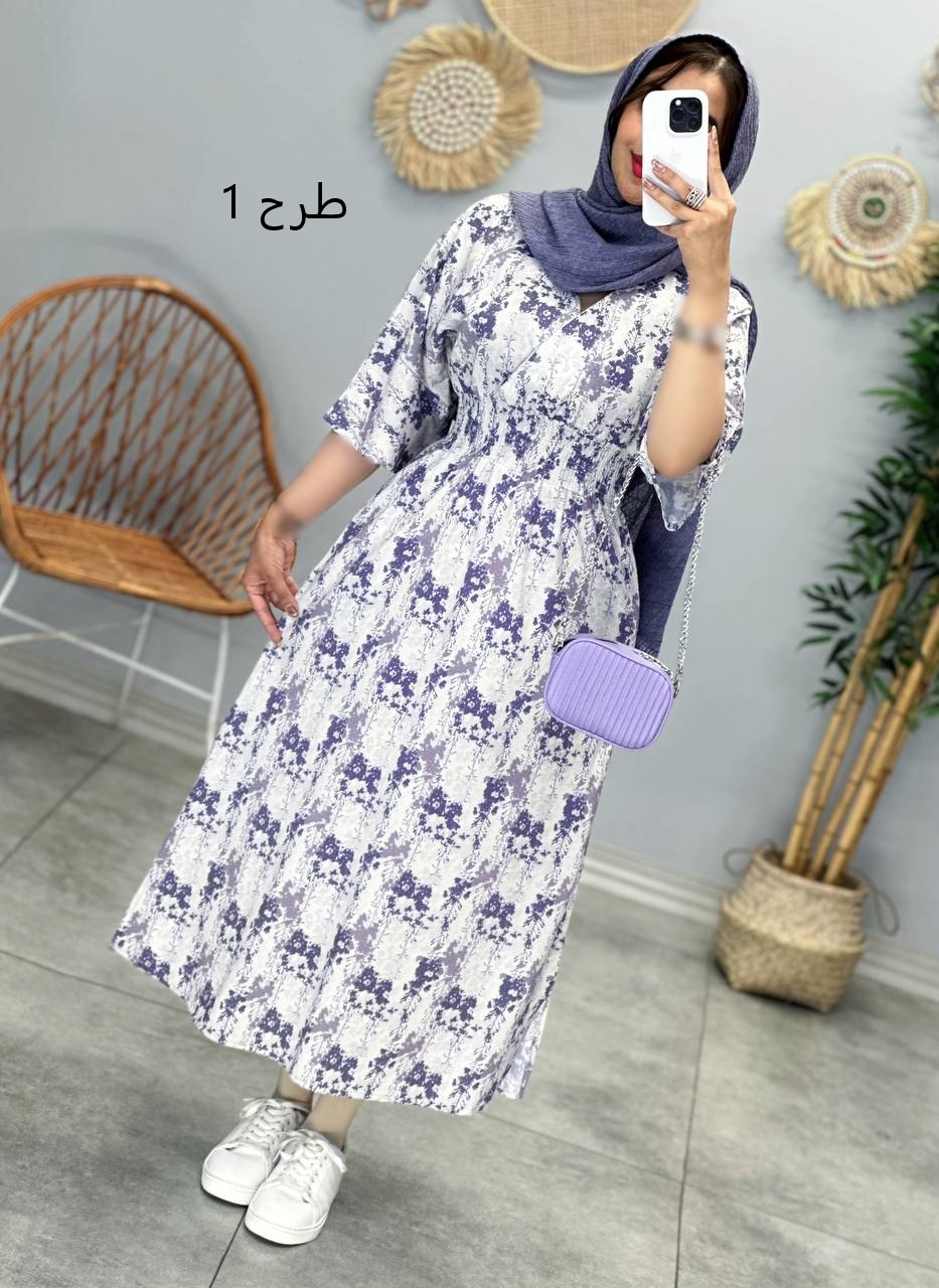 1674- پیراهن لوندر