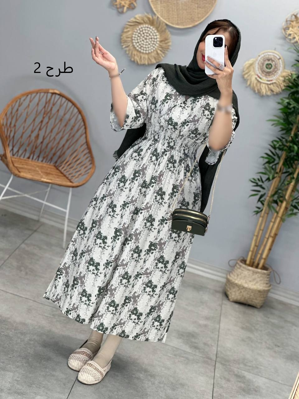 1674- پیراهن لوندر