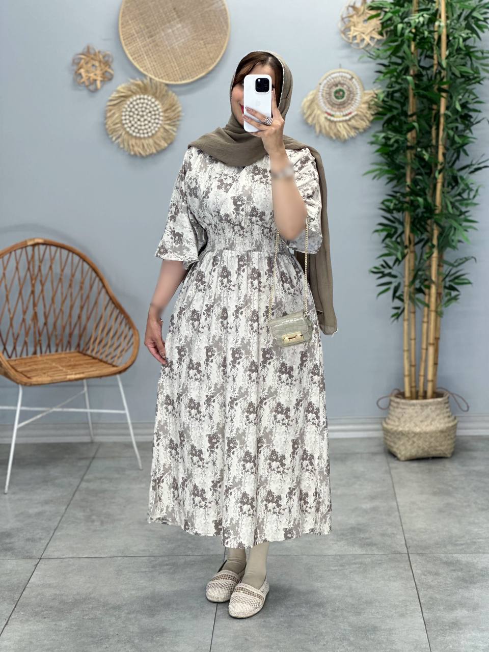 1674- پیراهن لوندر