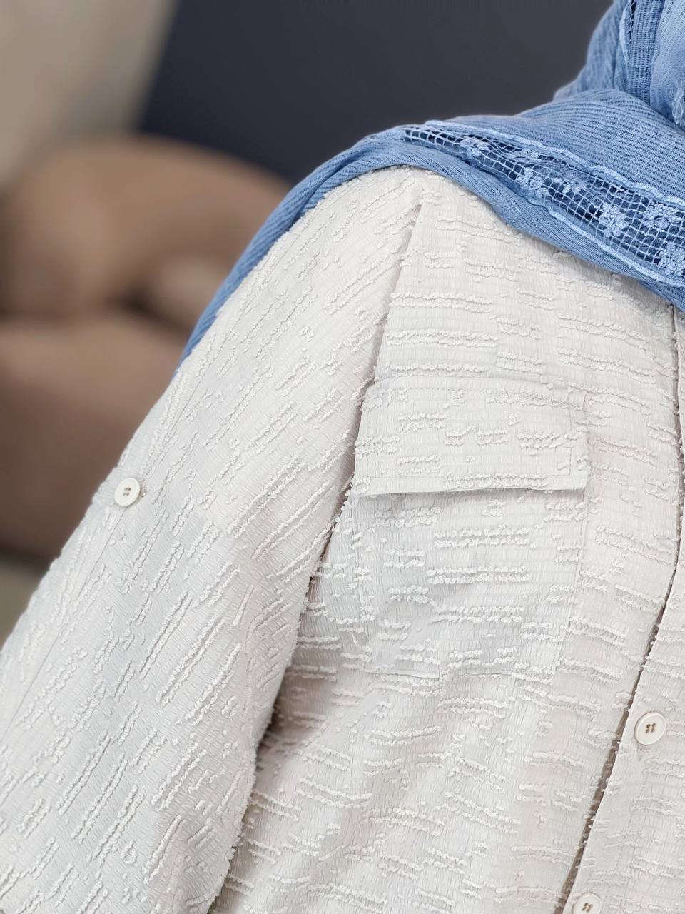 1672- شومیز مانتویی کیانا