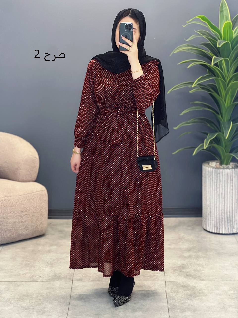 1675- پیراهن حریر فرانک