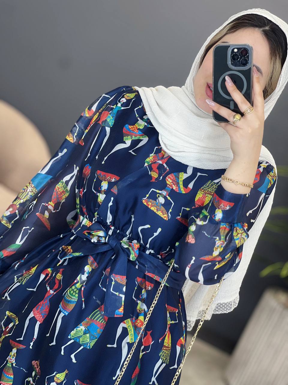 1675- پیراهن حریر فرانک