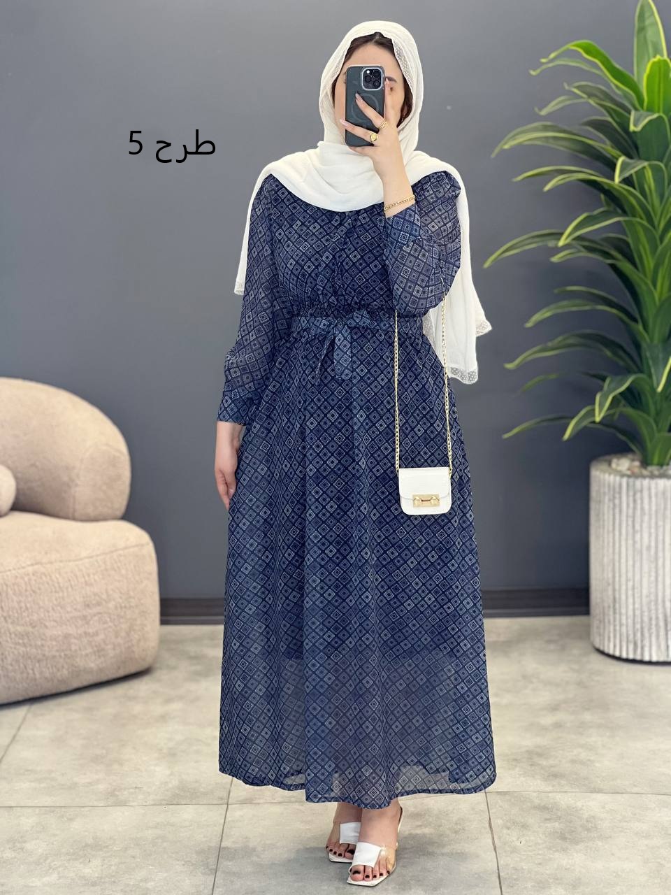 1675- پیراهن حریر فرانک