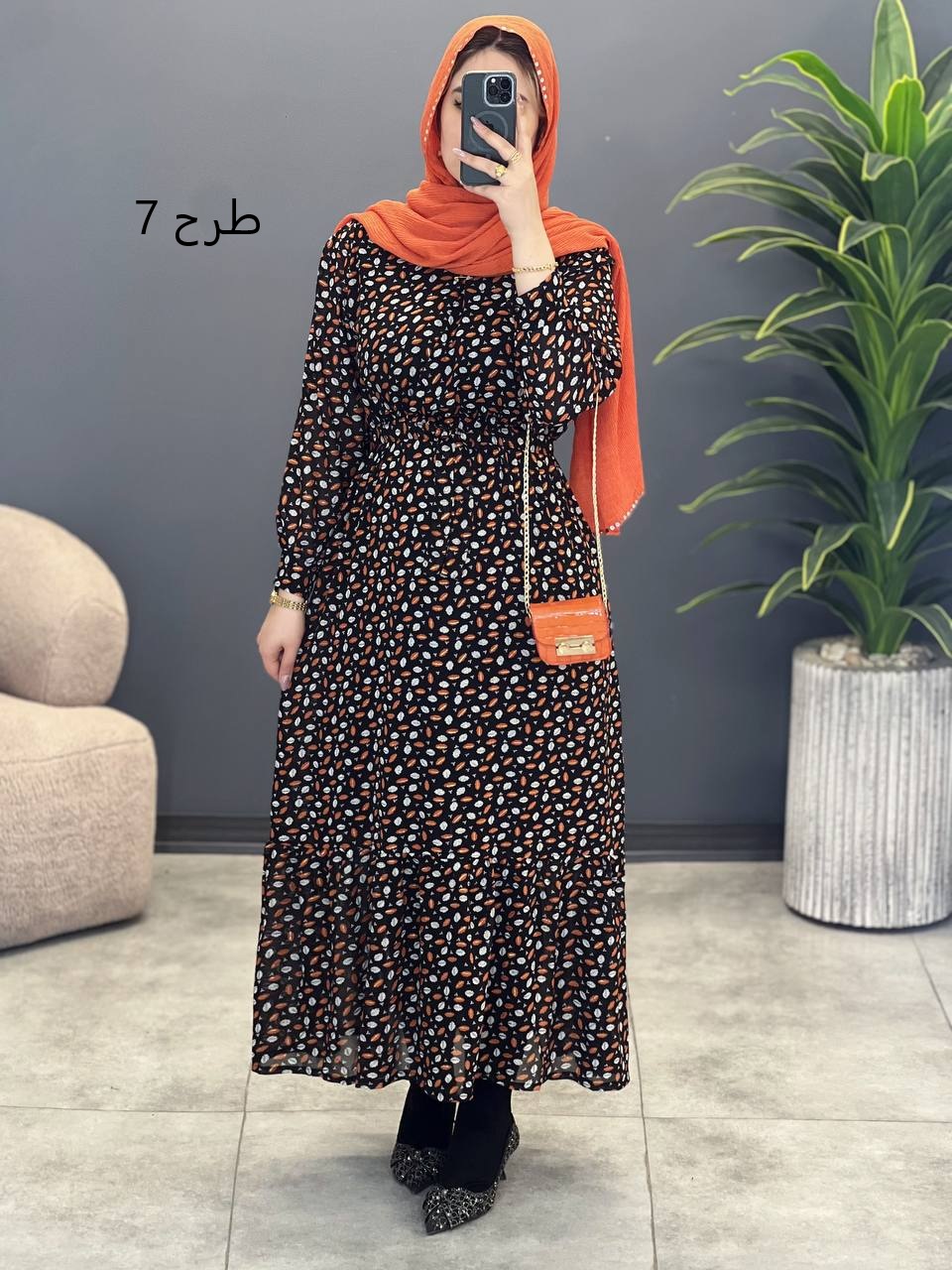 1675- پیراهن حریر فرانک