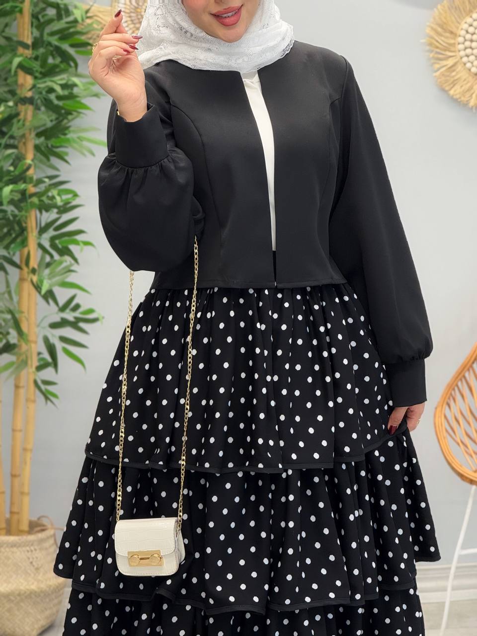 1676- کت و دامن پرهون