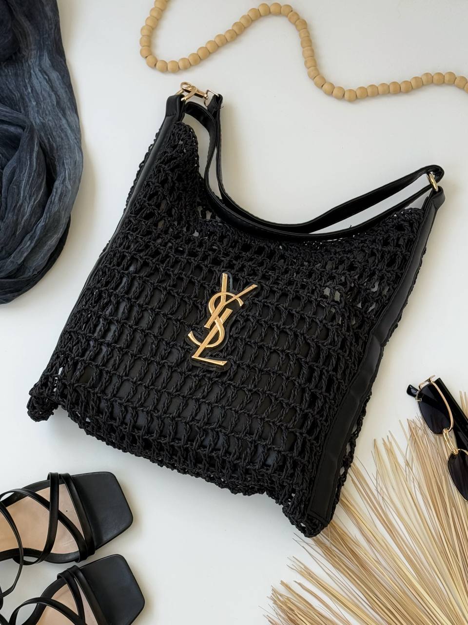 1696- کیف بافتی کد 3070