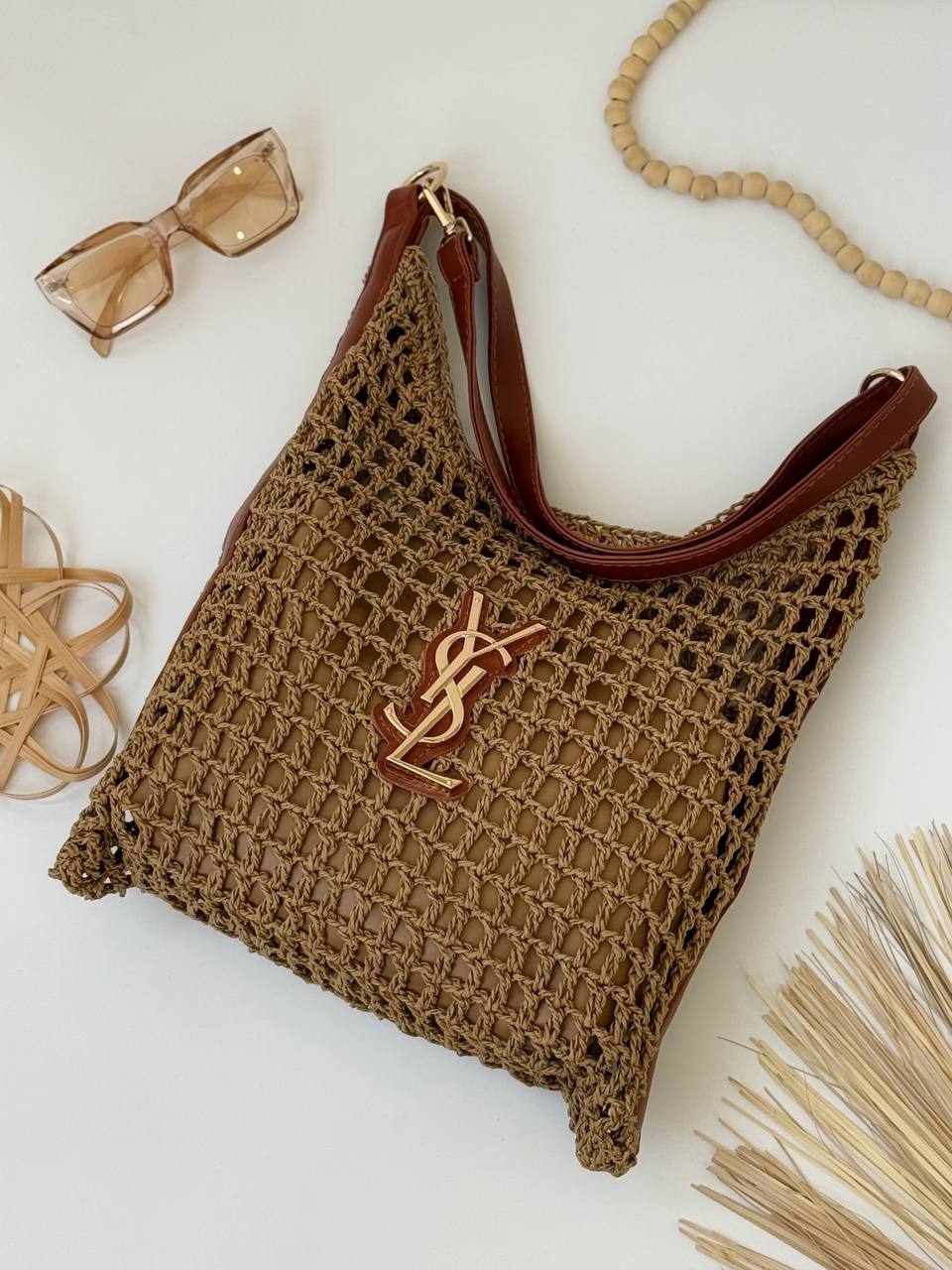 1696- کیف بافتی کد 3070