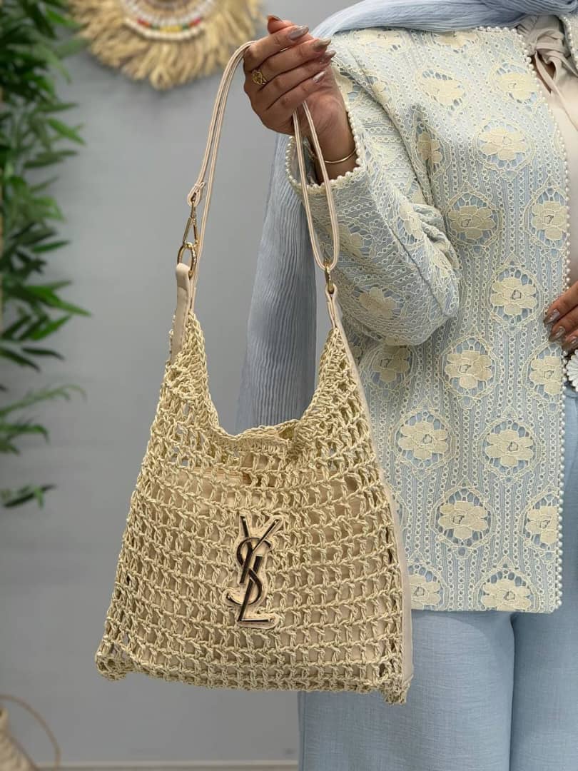 1696- کیف بافتی کد 3070