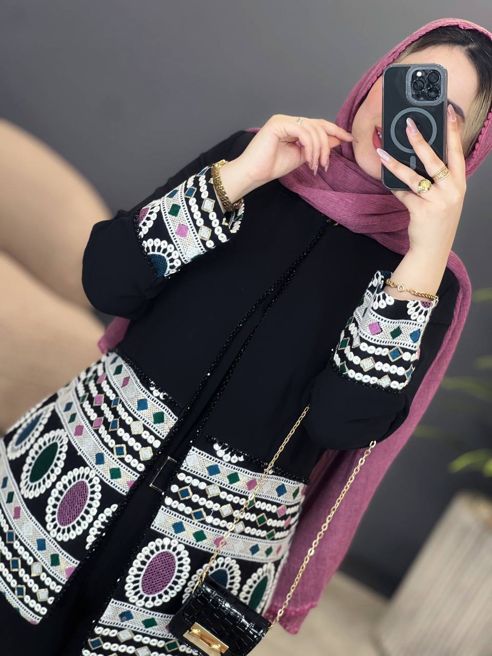 1692- کت مزونی نجلا (ویژه محرم)