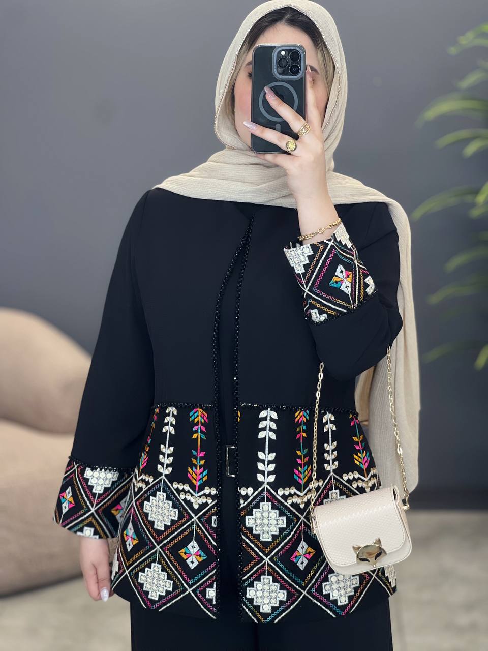 1692- کت مزونی نجلا (ویژه محرم)