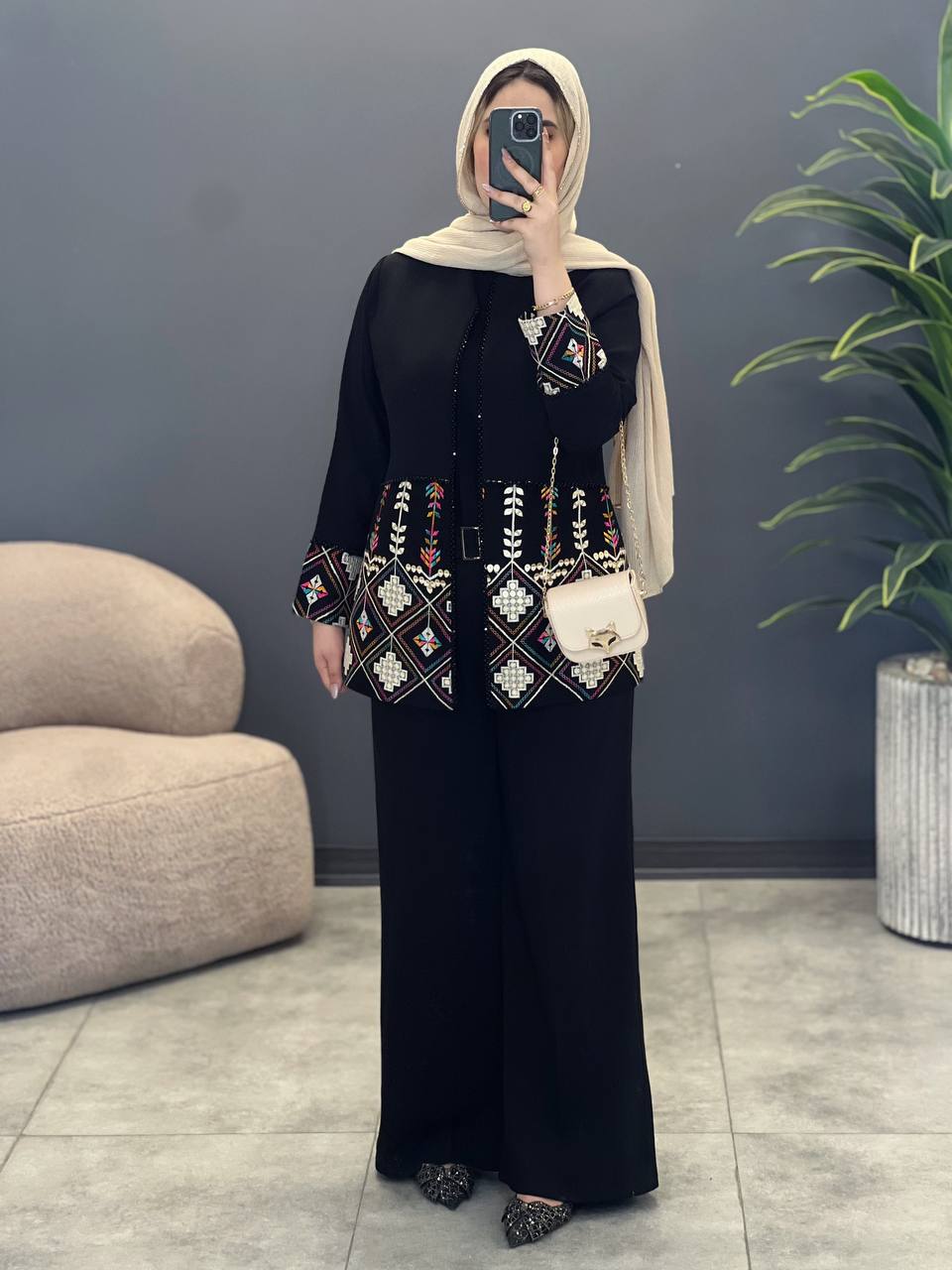 1692- کت مزونی نجلا (ویژه محرم)