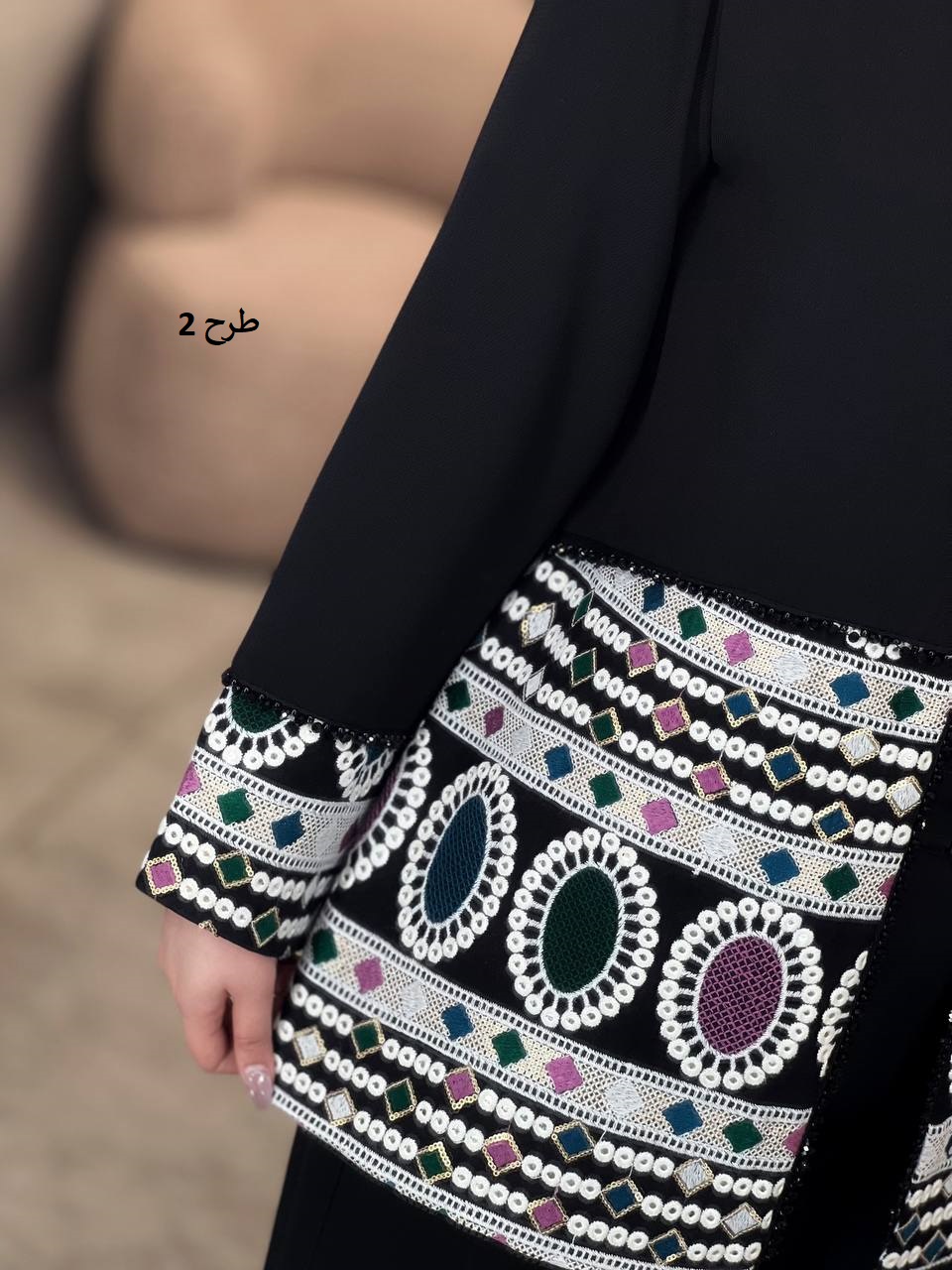 1692- کت مزونی نجلا (ویژه محرم)