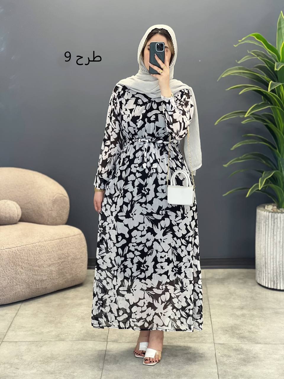 1675- پیراهن حریر فرانک