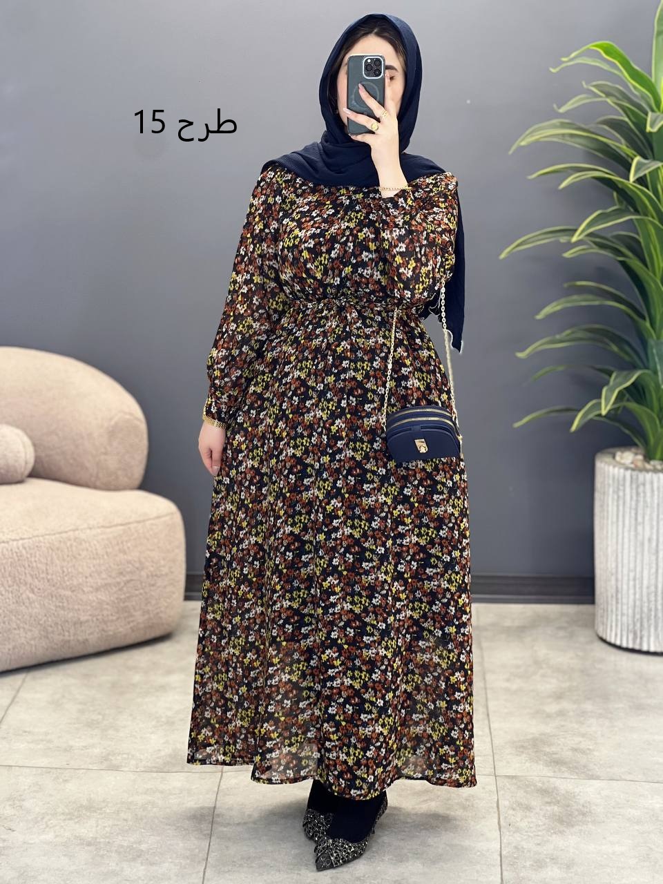 1675- پیراهن حریر فرانک