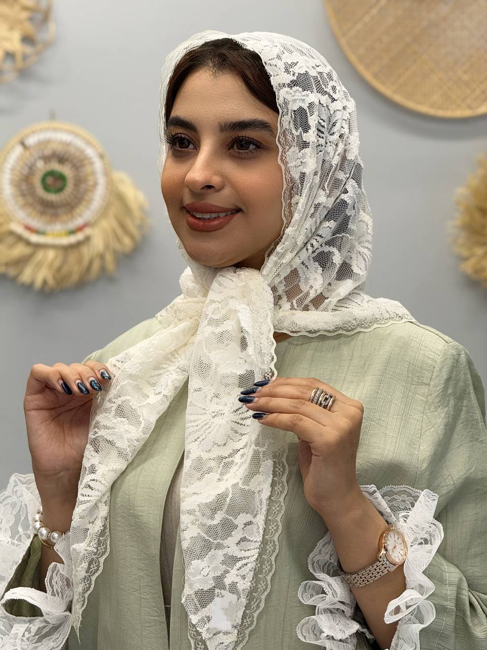 1703- مینی اسکارف گیپور