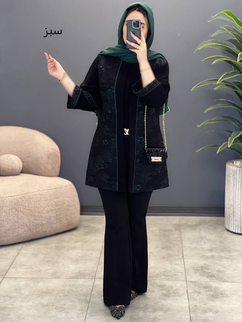 1707- کت خرجکار ژاکارد مانیا