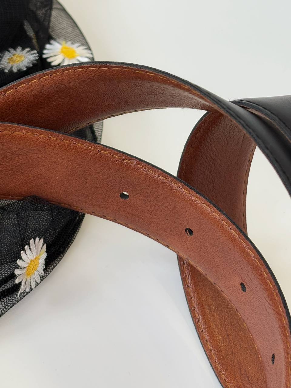 1721- کمربند 3/5 سانت بابونه