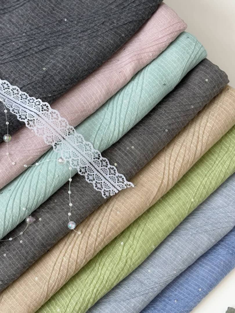 1727- شال کنفی پولکی