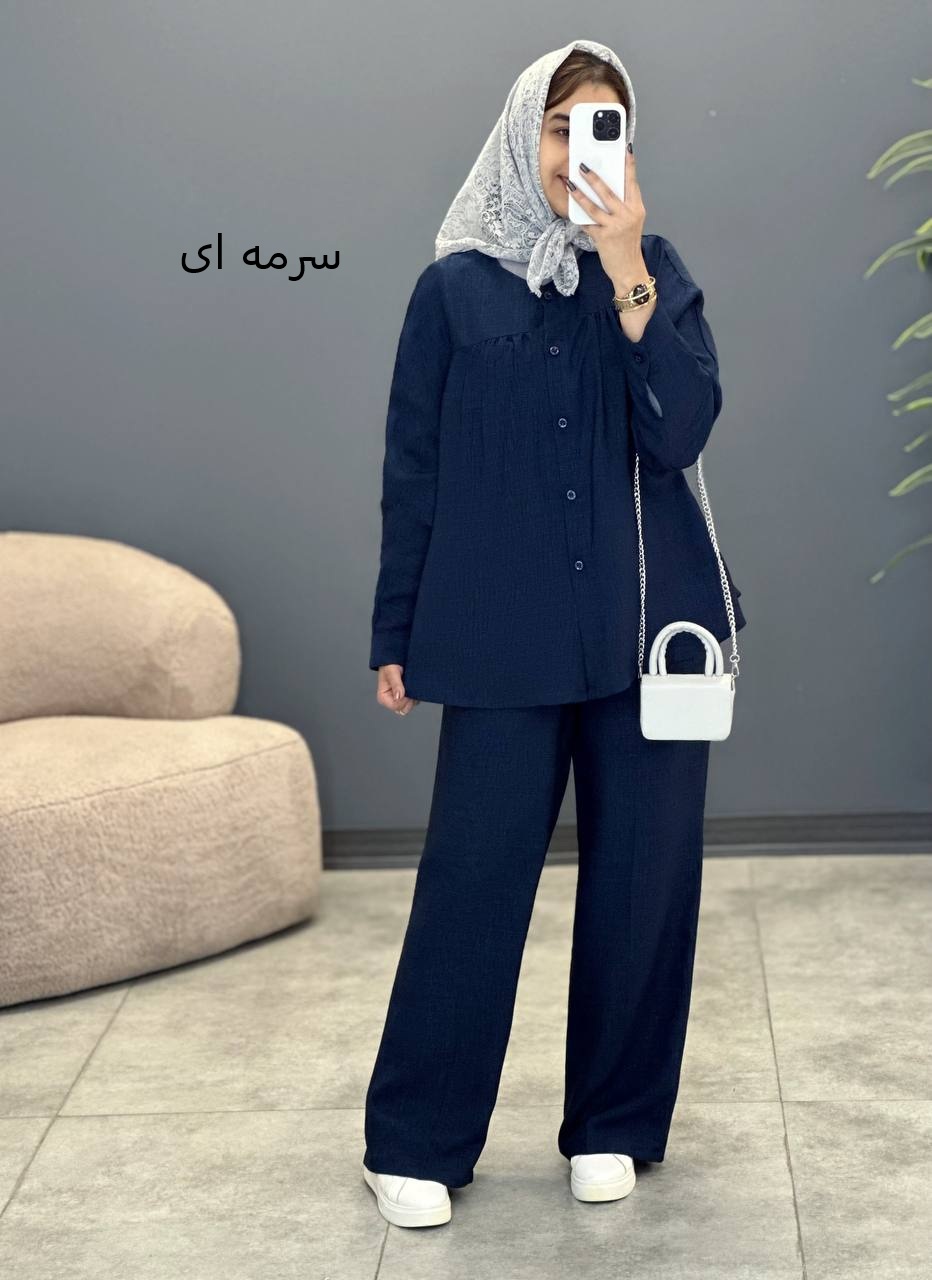 1724- ست لینن کریستال