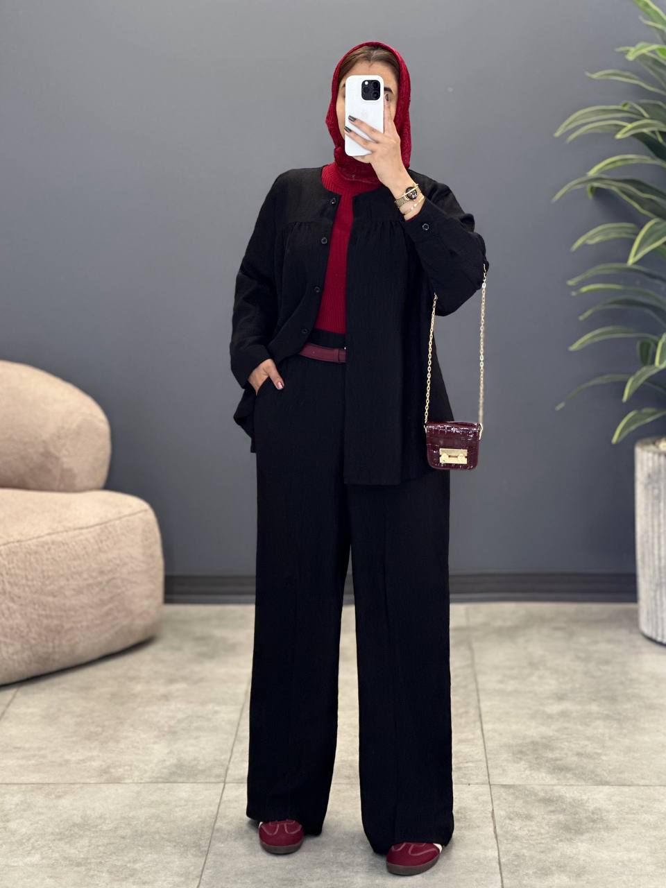 1724- ست لینن کریستال