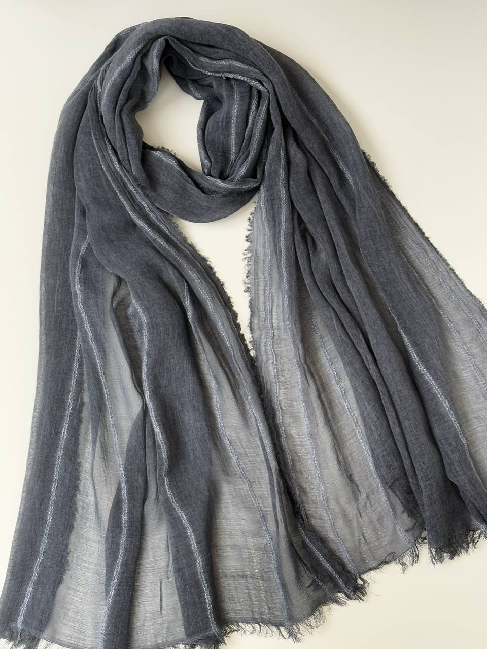 1731- شال کنفی راه راه