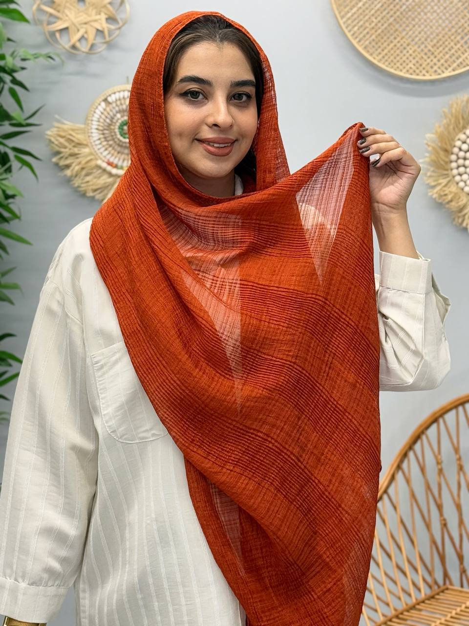 1732- شال کریستال بهار