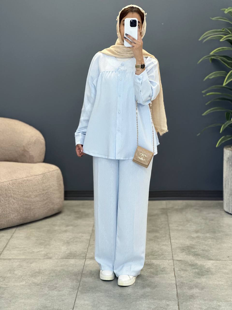 1724- ست لینن کریستال