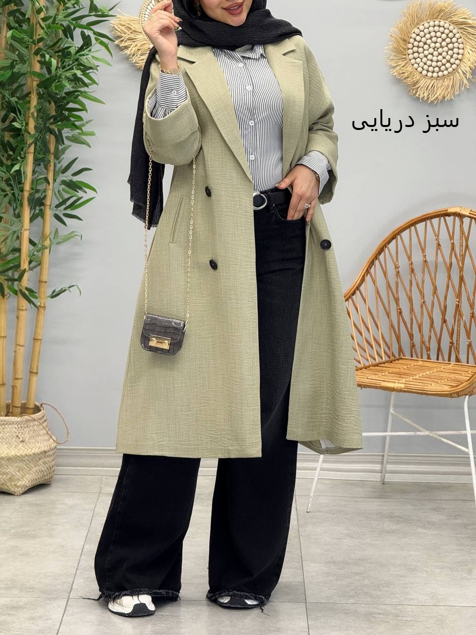 1733- مانتو مزونی رامینا