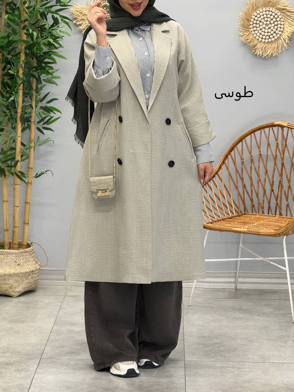 1733- مانتو مزونی رامینا