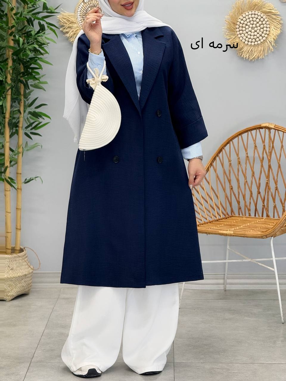 1733- مانتو مزونی رامینا