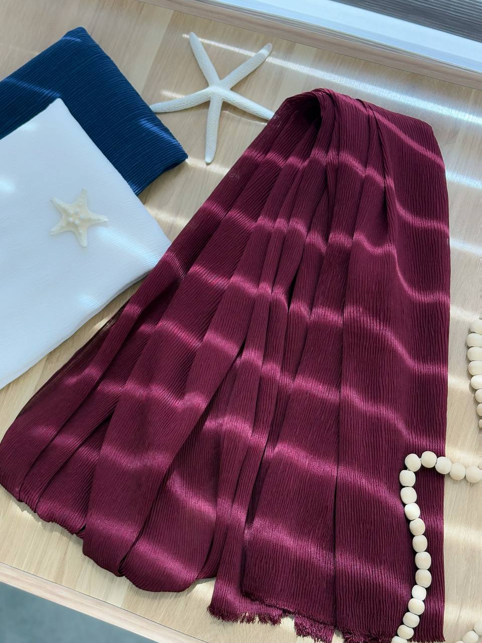 1740- شال پلیسه مونا