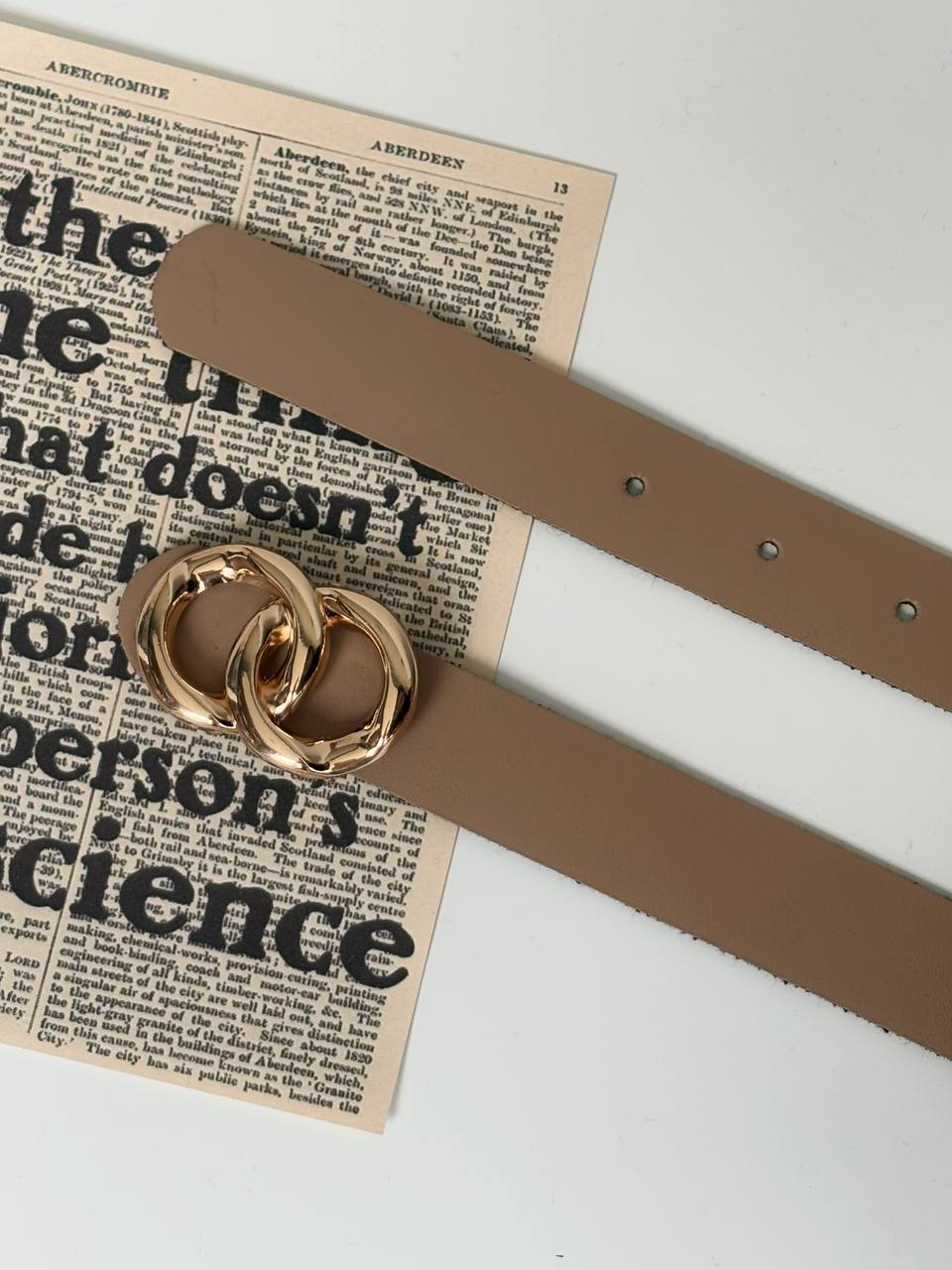 1742- کمربند 3 سانت پلاکدار