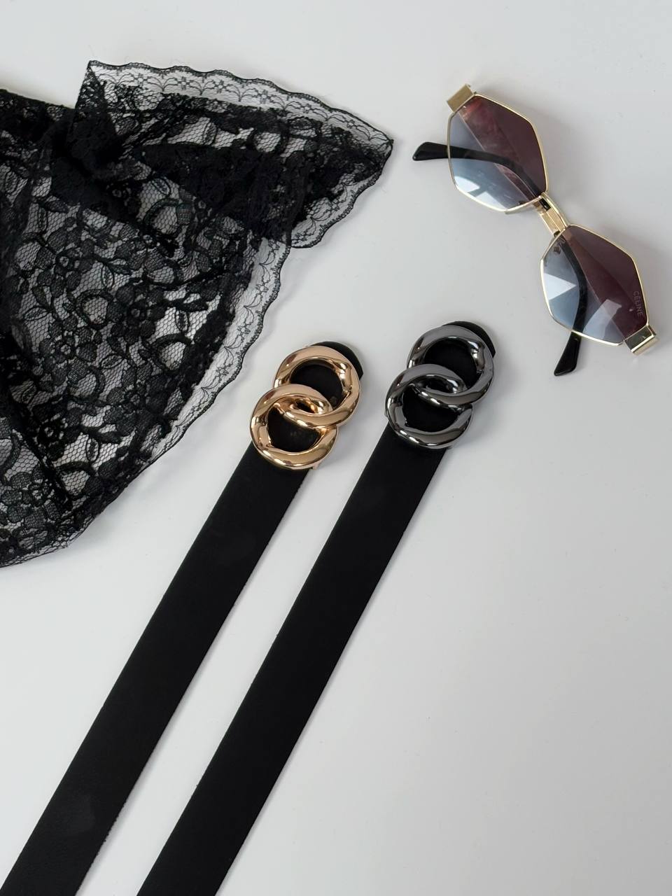 1742- کمربند 3 سانت پلاکدار