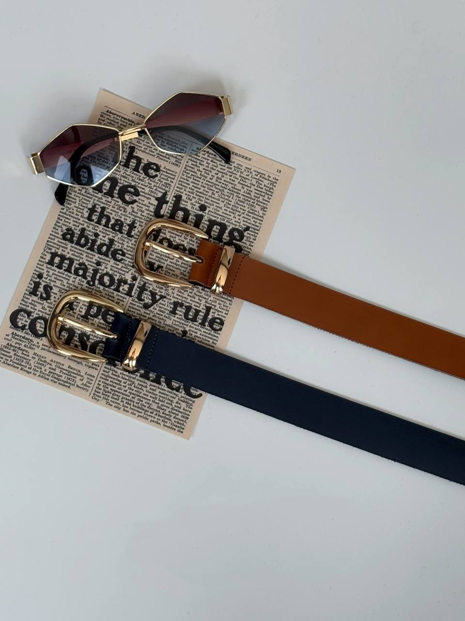 1743- کمربند 3 سانت زبانه دار