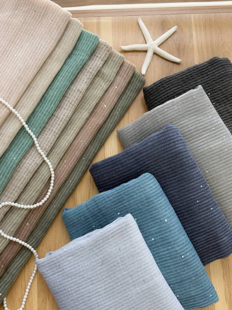 1753- شال کنفی پولکی