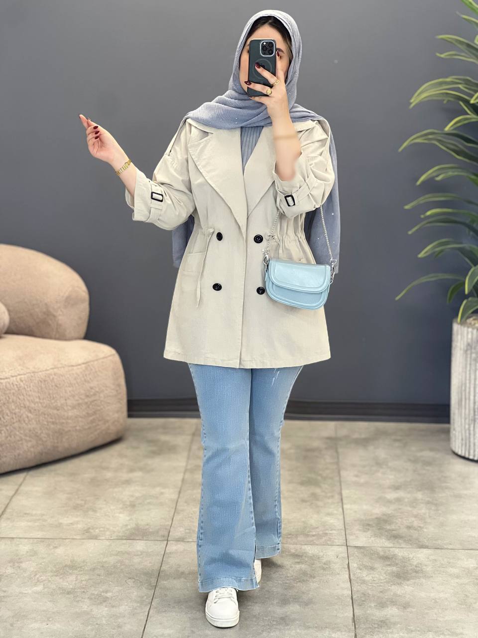 1746- مانتو لینن تینو