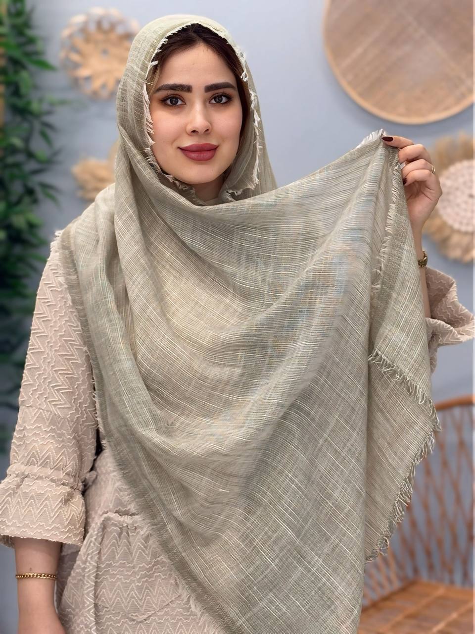 1755- شال وارداتی هریس