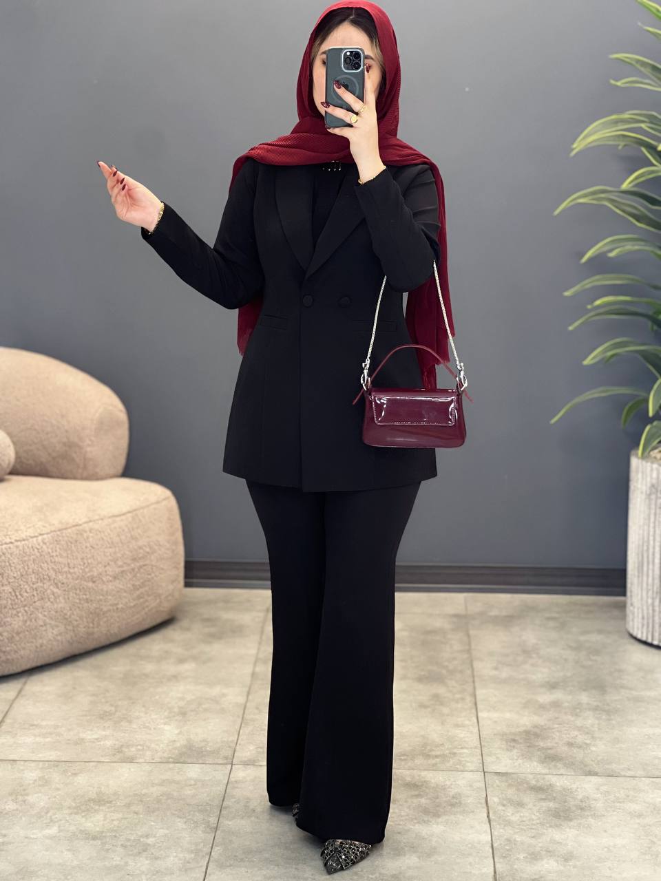 1757- کت و شلوار رانا