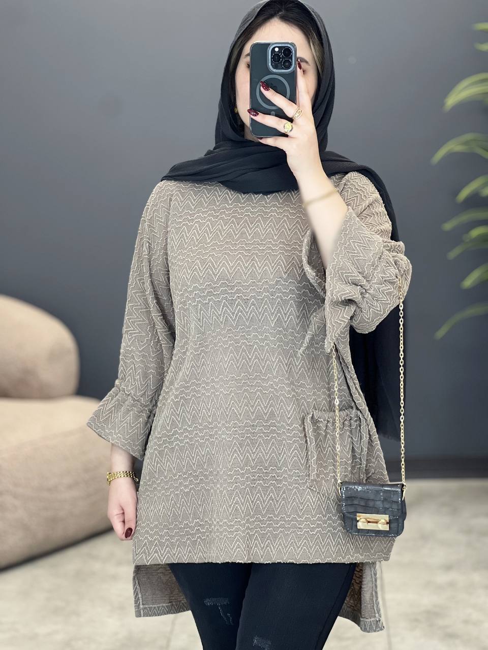 1758- شومیز بوکله تک جیب